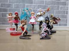 美少女フィギュア　9点セット　まとめ売り 箱なし】美少女などフィギュア まとめ売り 9体セット - メルカリ