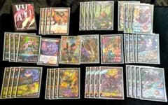 赤黒フェニックス 3重スリーブ付き デッキ デュエマ デュエル