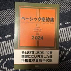 ベーシック条約集2024のサムネイル