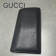 GUCCI グッチ ロングウォレット 長財布 ブラック 795296 - メルカリ