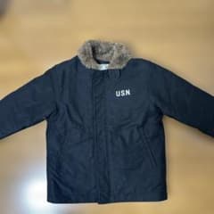 HOUSTON N-1デッキジャケット ネイビー SIZE:38 - メルカリ
