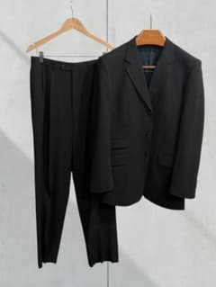 美品 Paul Smith ポールスミス セットアップ ダークブラウンイエロー