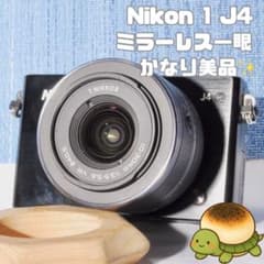 ✨Wi-Fi搭載＆レンズ対策済み✨ Nikon 1 J4 レンズキット ブラック