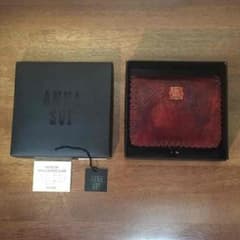 [希少 未使用品] ANNA SUI がま口 二つ折り財布 タグ付き 箱付のサムネイル