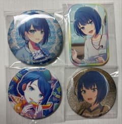 プロジェクトセカイ 桐谷遥 缶バッジ 4種セットのサムネイル
