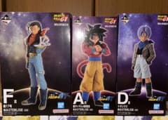 一番くじ ドラゴンボールGT A賞 D賞 F賞　フィギュア3点と下位賞のサムネイル