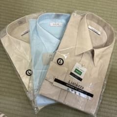 形態安定長袖シャツ3枚セットのサムネイル