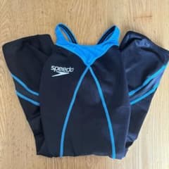 Speedo 水着 FINA認証 黒・青のサムネイル