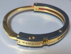Zanipolo Terzini ゴールド グレー バングル ブレスレットのサムネイル
