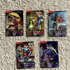 仮面ライダー トレーディングカード 5枚セット - メルカリ