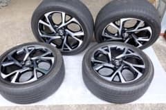 C-HR 純正 18インチ ホイールタイヤ4本 225/50R18 7J +5 - メルカリ