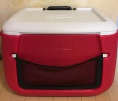 中古 コールマン Coleman クーラーボックス 47Ｌ レッド redのサムネイル