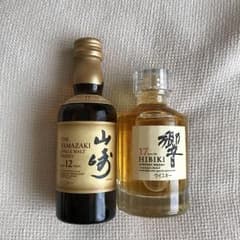 サントリー 山崎12年 響17年 ミニボトルのサムネイル