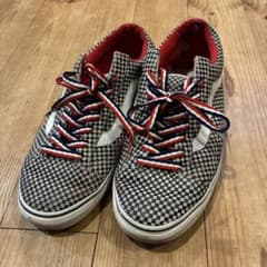 VANSバンズ×supremeシュプリーム　オールドスクール　スニーカー27.5のサムネイル