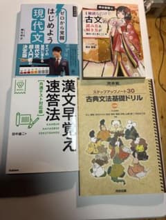大学受験 国語（現代文・古文・漢文）参考書4冊セット【定番・人気本
