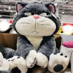 コストコ ルシファー 特大 スーパービッグぬいぐるみ80cm ブランケット