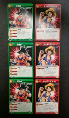 最安値‼️】 ワンピース ドラゴンボール ルフィ 悟空 ミラバト プロモ