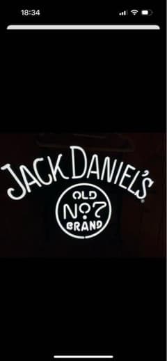Jack Daniel's ネオン風サインのサムネイル