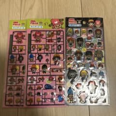 ONE PIECE 씰 3장 세트 초퍼 루피 외