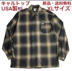 キャルトップ 長袖シャツ オンブレチェックシャツのサムネイル