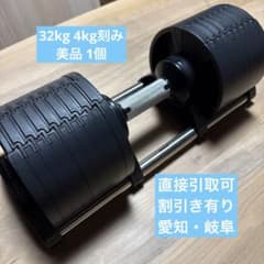 引取可 愛知岐阜】NUÖ 調整式ダンベル 32kg 4kg刻み - メルカリ
