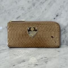 ATAO アタオ 長財布 ブラウン 本革 レザー L字ファスナー ジップ