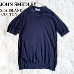 JOHN SMEDLEY ジョンスメドレー シーアイランドコットンポロシャツ