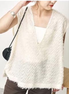 Spick & Span フェザーライクベストのサムネイル