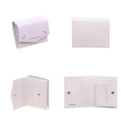 【新品未使用】 &chouette かわいい　レディー　折財布　ラベンダーのサムネイル