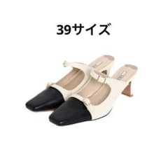 Herlipto Mademoiselle Mules Vanilla 39 - メルカリ