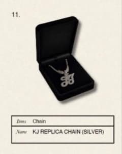 kohjiya武道館KJ REPLICA CHAIN SILVER ネックレス - メルカリ