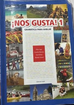 ¡NOS GUSTA! 1 スペイン語文法書のサムネイル