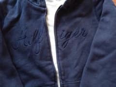 Tommy Hilfiger ジップアップパーカー ネイビー Lのサムネイル