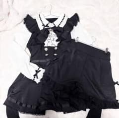 LIZLISA ダブルハートラッフルセットアップのサムネイル