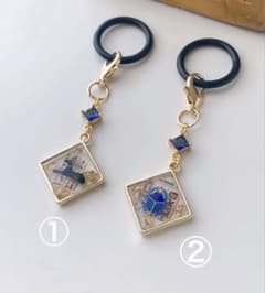 【エジプト神話】スカラベの護符チャーム／アンブレラマーカー(ハンドメイド)のサムネイル