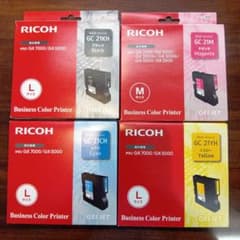 RICOH GC-21 インクカートリッジ 4色セットのサムネイル
