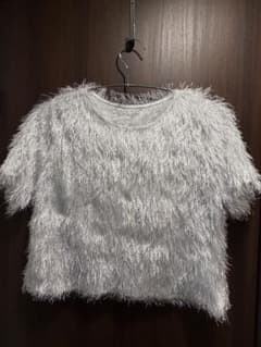 miette ホワイト 半袖トップス Fサイズのサムネイル