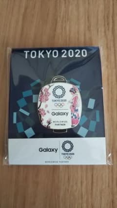 GALAXY 東京オリンピック ピンバッジ TOKYO 2020 桜 着物のサムネイル