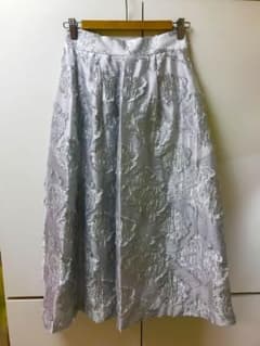 CELFORD／セルフォード／スカート／シルバー／美品♡のサムネイル