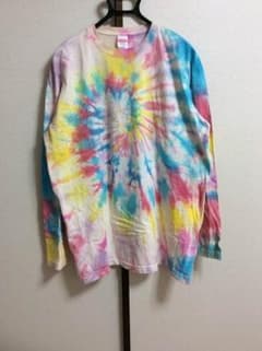 最終値下げ！タイダイ染め オリジナルロングTシャツ XXL-5のサムネイル