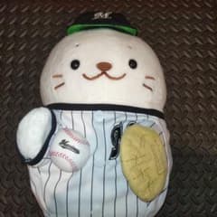 しろたん 千葉ロッテマリーンズ コラボ ぬいぐるみ　パペぐるみ しろたん 千葉ロッテマリーンズ コラボ ぬいぐるみ パペぐるみ - メルカリ