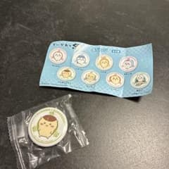 ちいかわ くら寿司　うさぎ　くりまんじゅう　缶バッジのサムネイル
