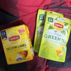Lipton イエローレーベルとフレッシュグリーンティーのサムネイル