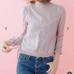 【新品】 dazzlin  レースクラシカルブラウスのサムネイル
