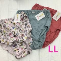 鴨居羊子 TUNIC 綿100% オヤスミパンツ LLサイズ 3枚組 - メルカリ