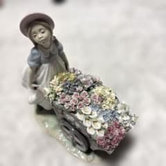 【激レア 限定200体】LLADRO リヤドロ N.7221『可愛いお花屋さん』 激レア 限定200体】LLADRO リヤドロ N.7221『可愛いお花屋さん