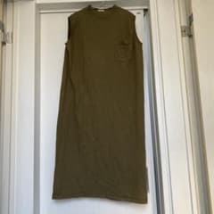 Goodwear ノースリーブワンピース M オリーブのサムネイル