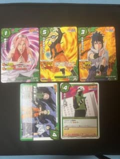 NARUTO ミラバト5枚セット　プロモ　非売品のサムネイル