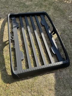 THULE ルーフラックTH824B トレイルブラックL + ロードネット付きのサムネイル