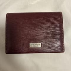 Salvatore Ferragamo 名刺入れ　ブラウン　ボルドーのサムネイル
